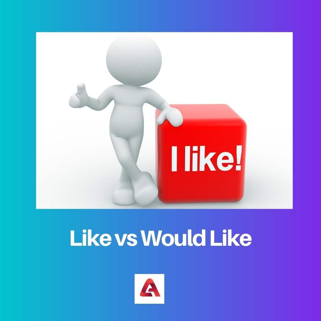 Like vs Would Like