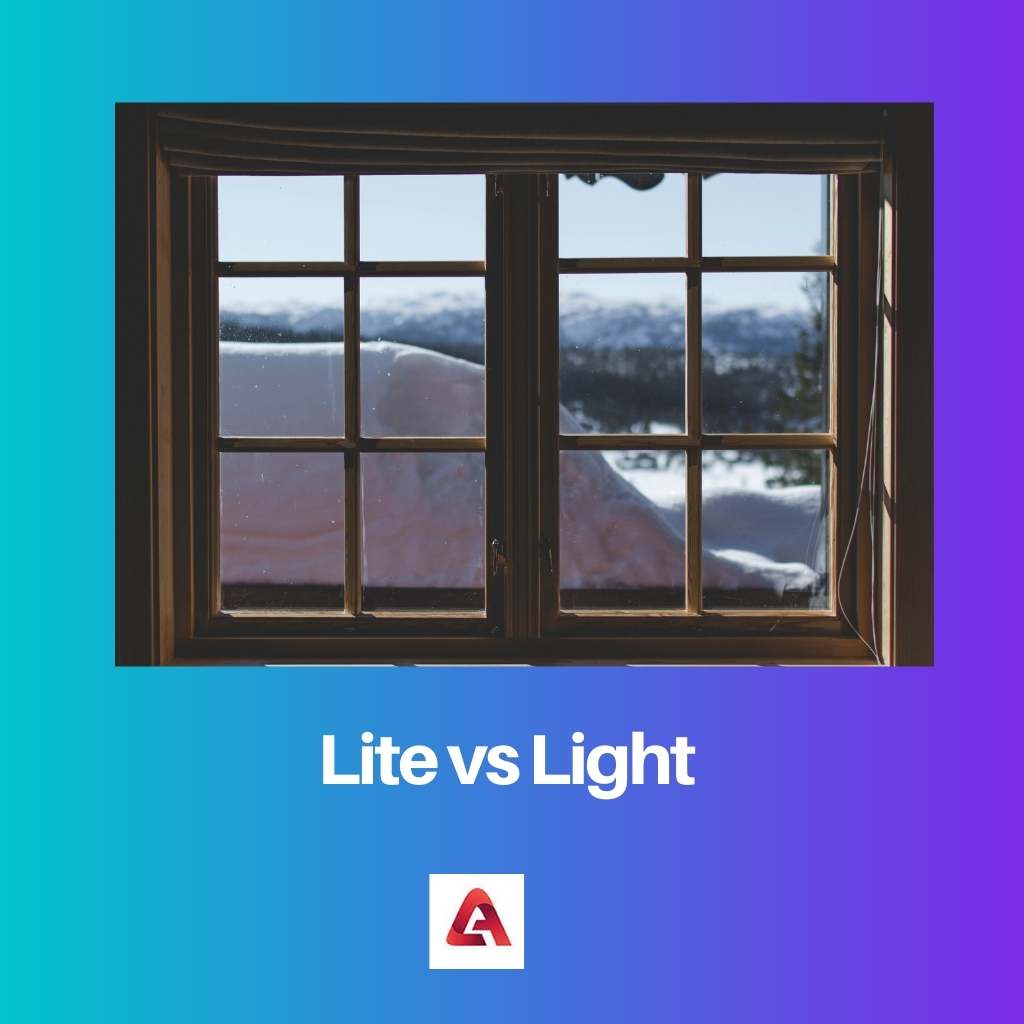 Lite vs Light