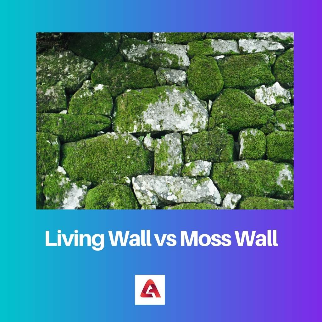 Living Wall vs Moss Wall