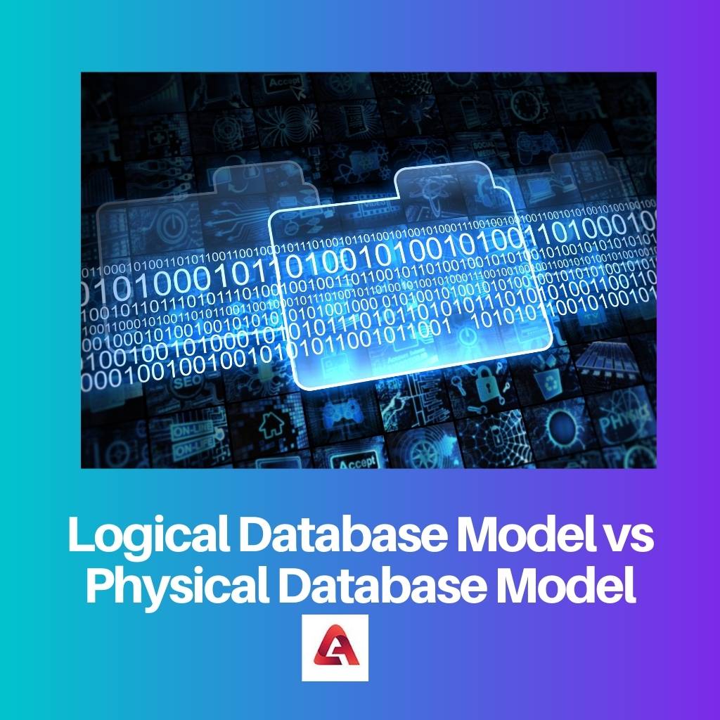 Logical Database Model vs Physical Database Model