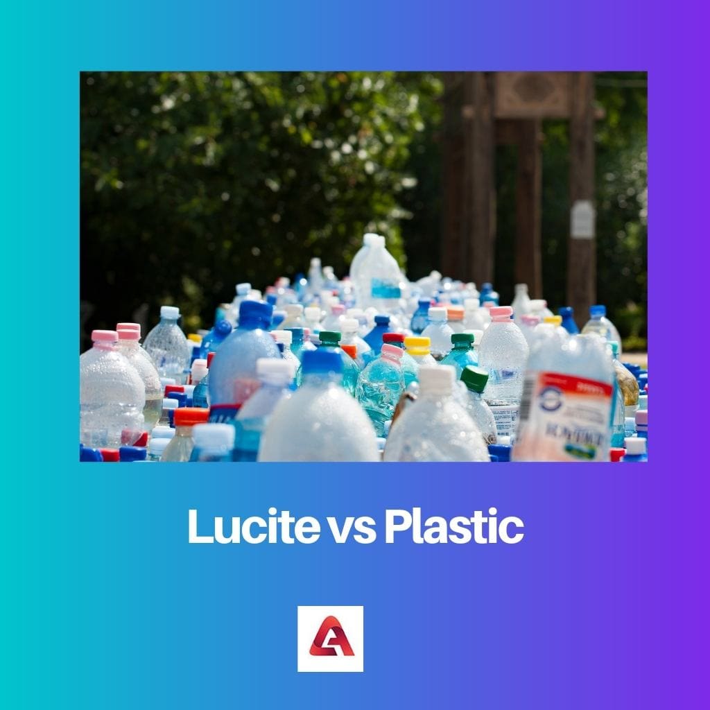 Lucite vs Plastic