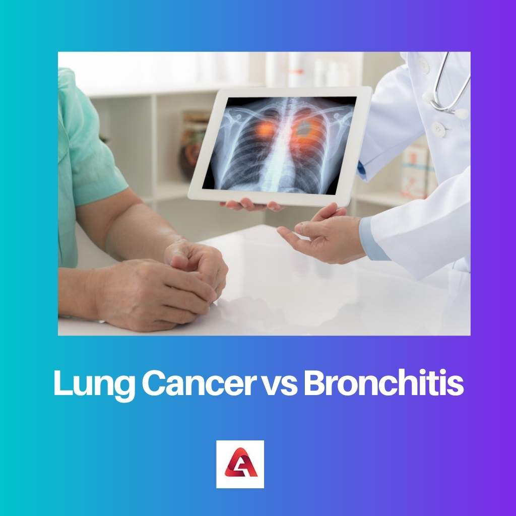 Lung Cancer vs Bronchitis