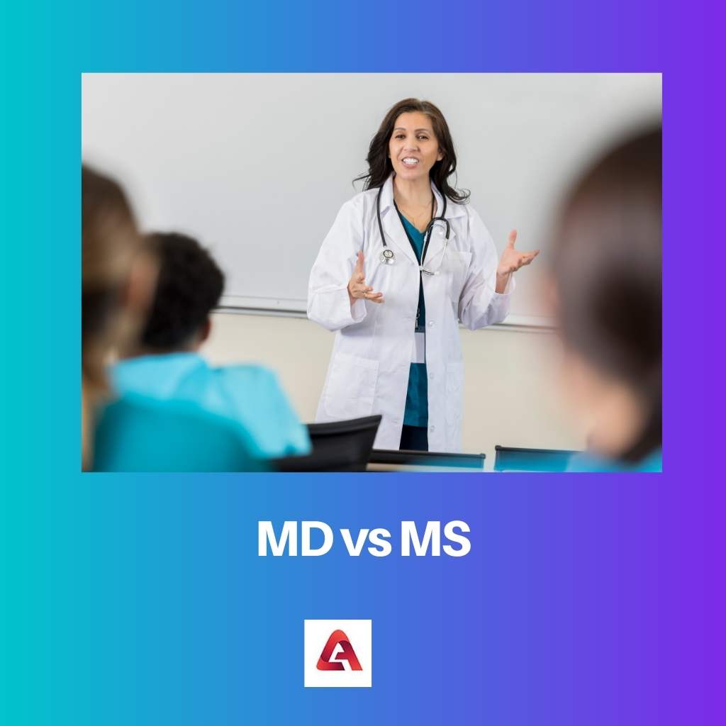 MD vs MS