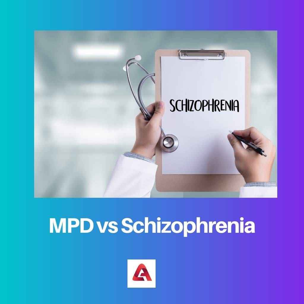 MPD vs Schizophrenia