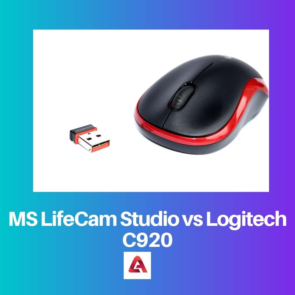 MS LifeCam Studio vs Logitech C920