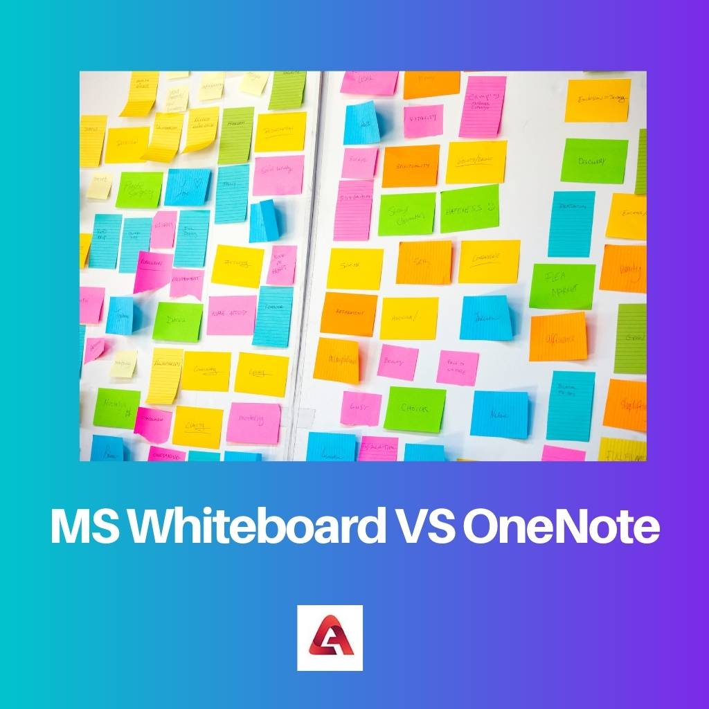 MS Whiteboard VS OneNote