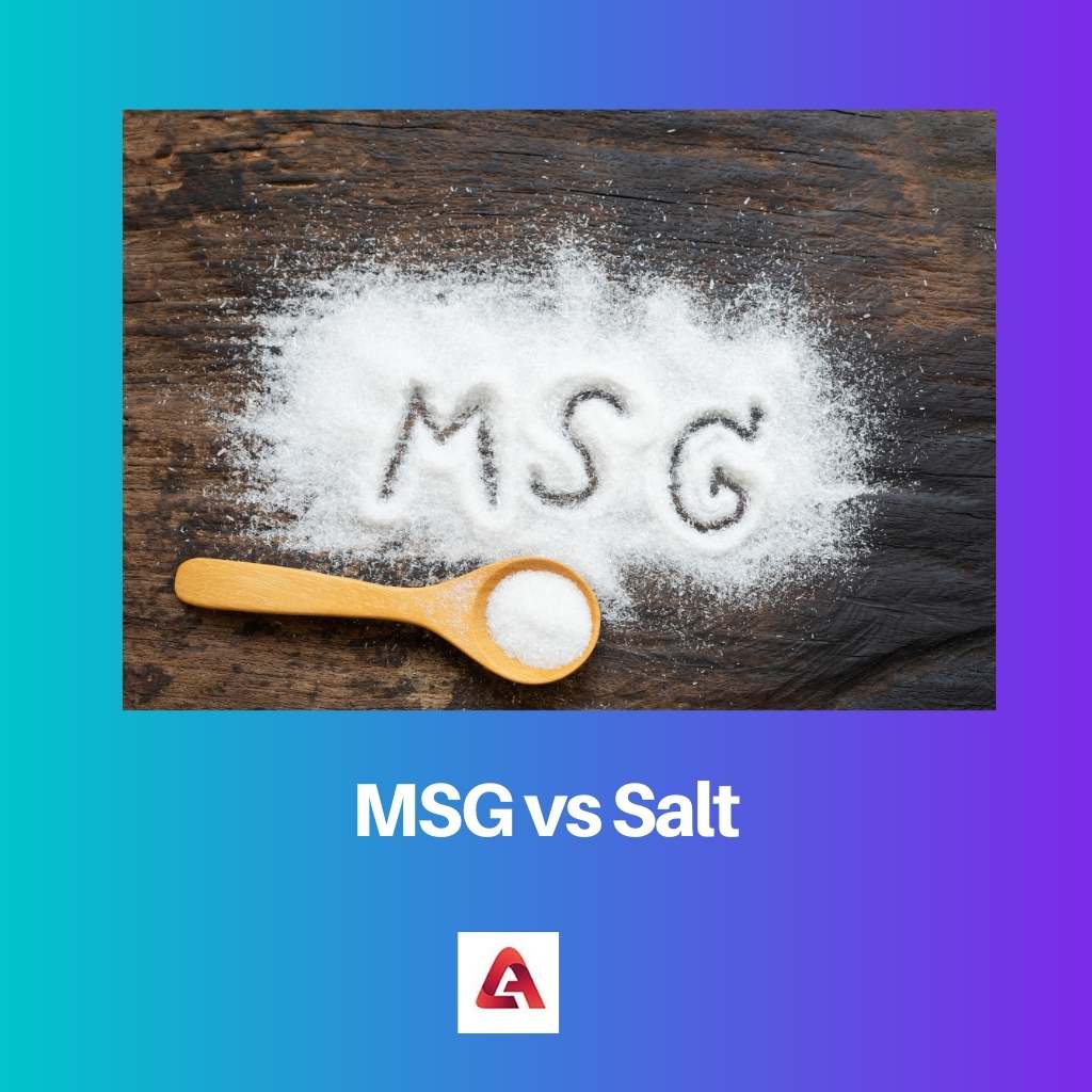 MSG vs Salt