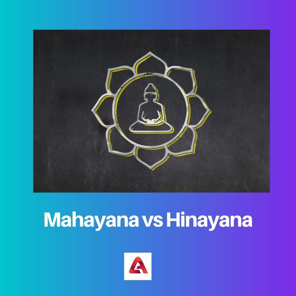 Mahayana vs Hinayana