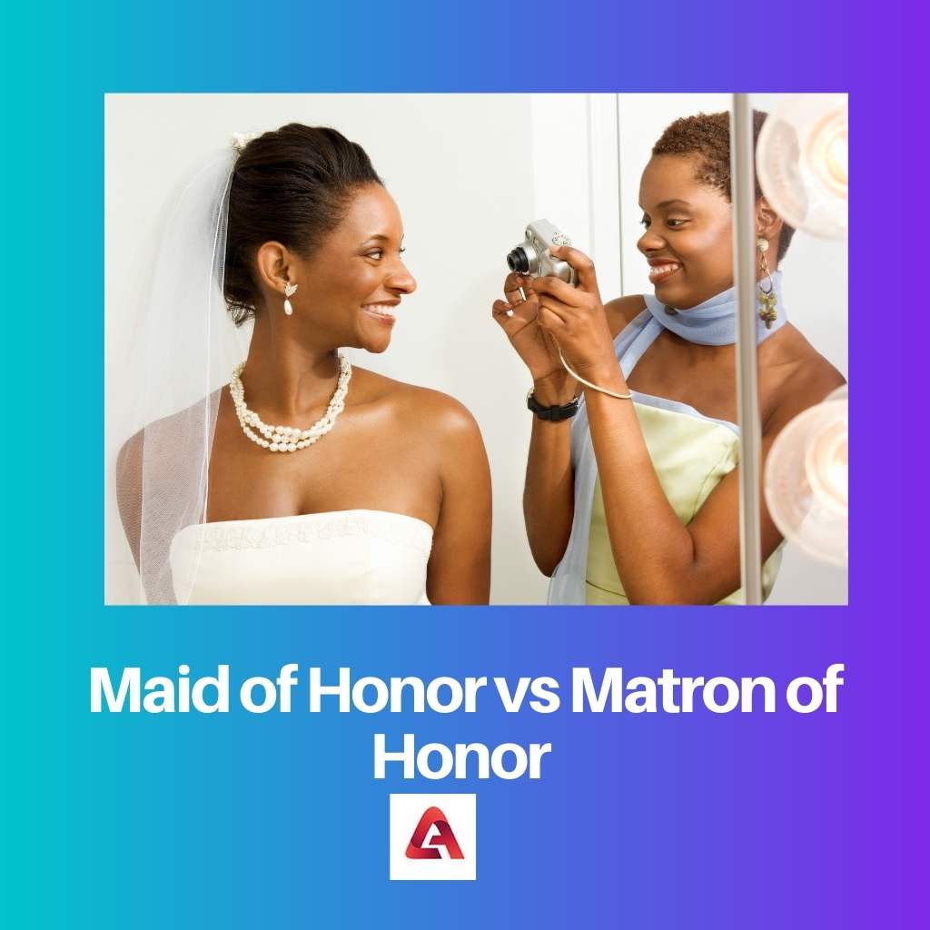 Maid of Honor vs Matron of Honor