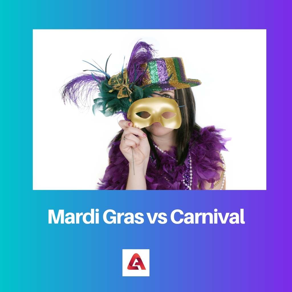 Mardi Gras vs Carnival
