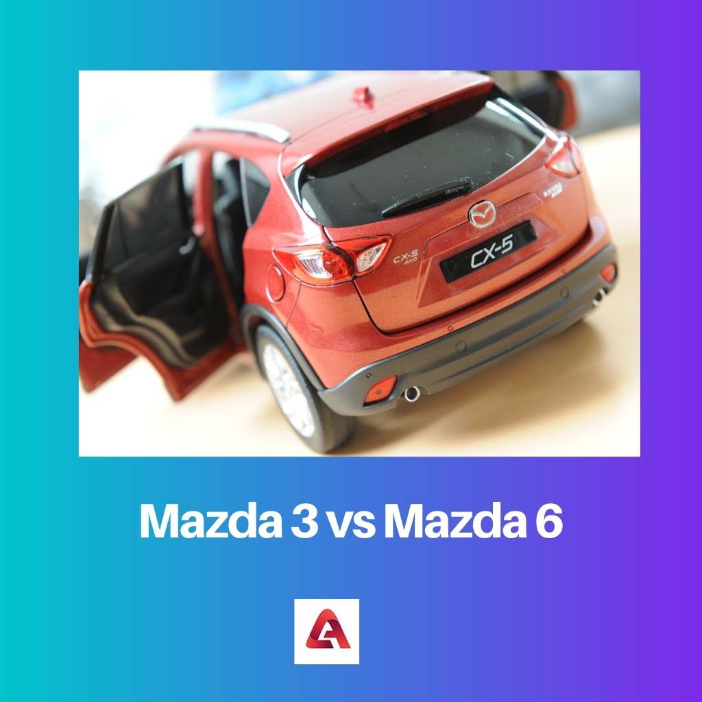 Mazda 3 vs Mazda 6
