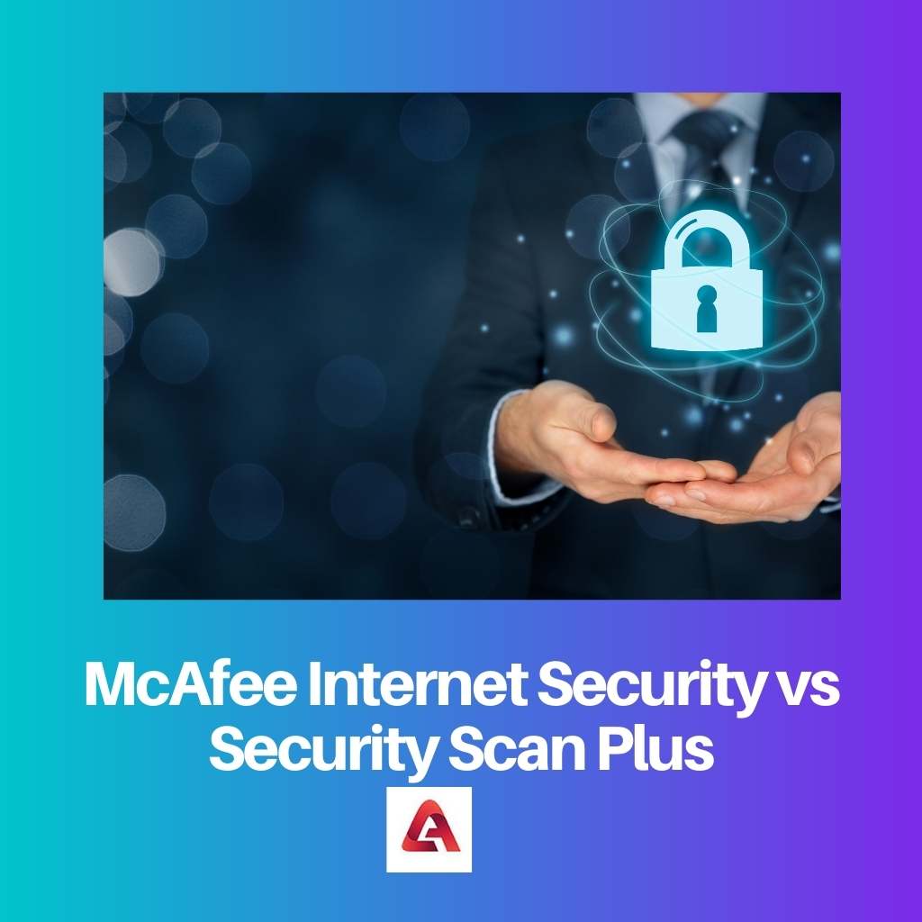 McAfee Internet Security vs Security Scan Plus