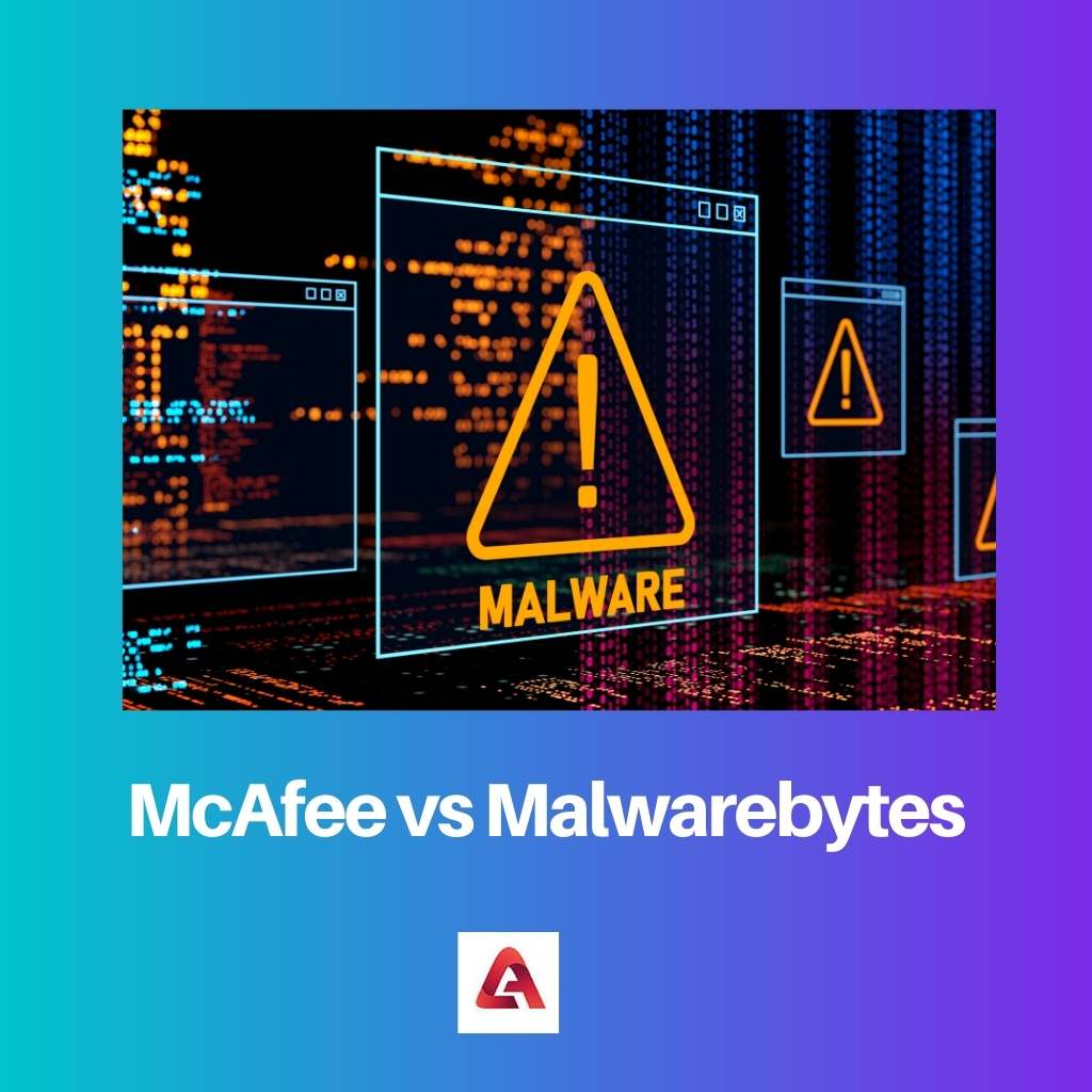 McAfee vs Malwarebytes
