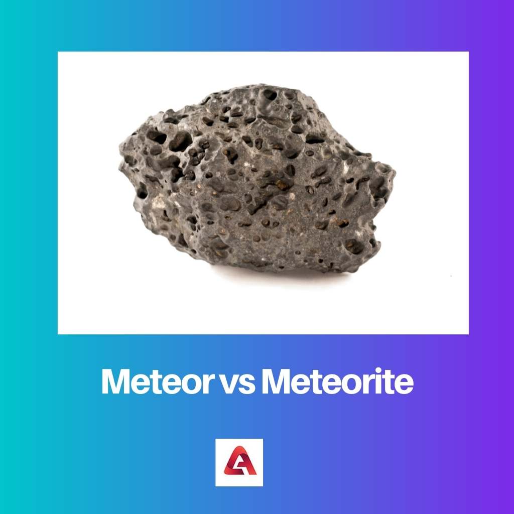 Meteor vs Meteorite