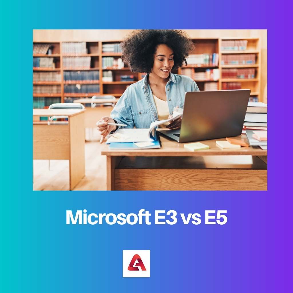 Microsoft E3 vs E5