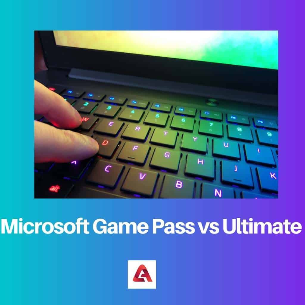 microsoft game pass pc vs ultimate