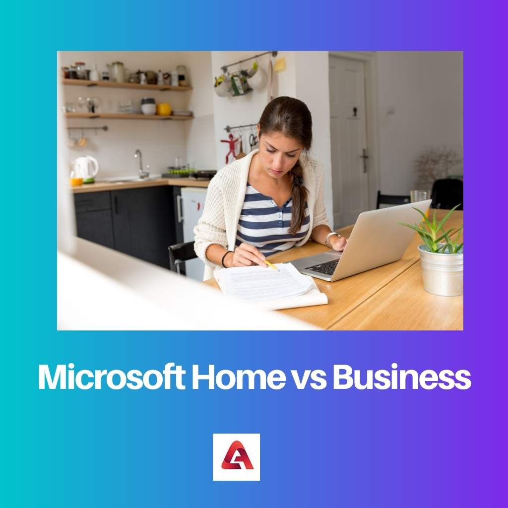 Microsoft Home vs Business