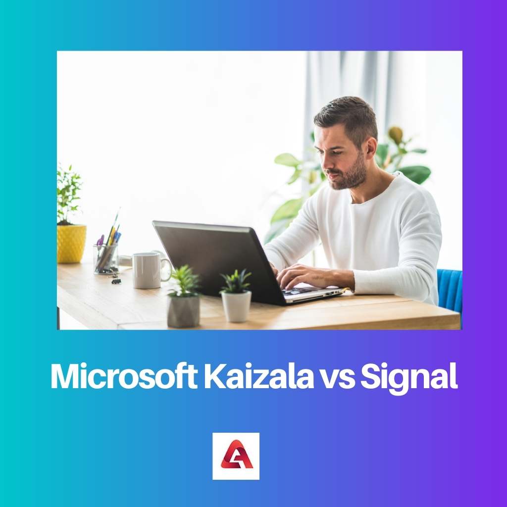 Microsoft Kaizala vs Signal