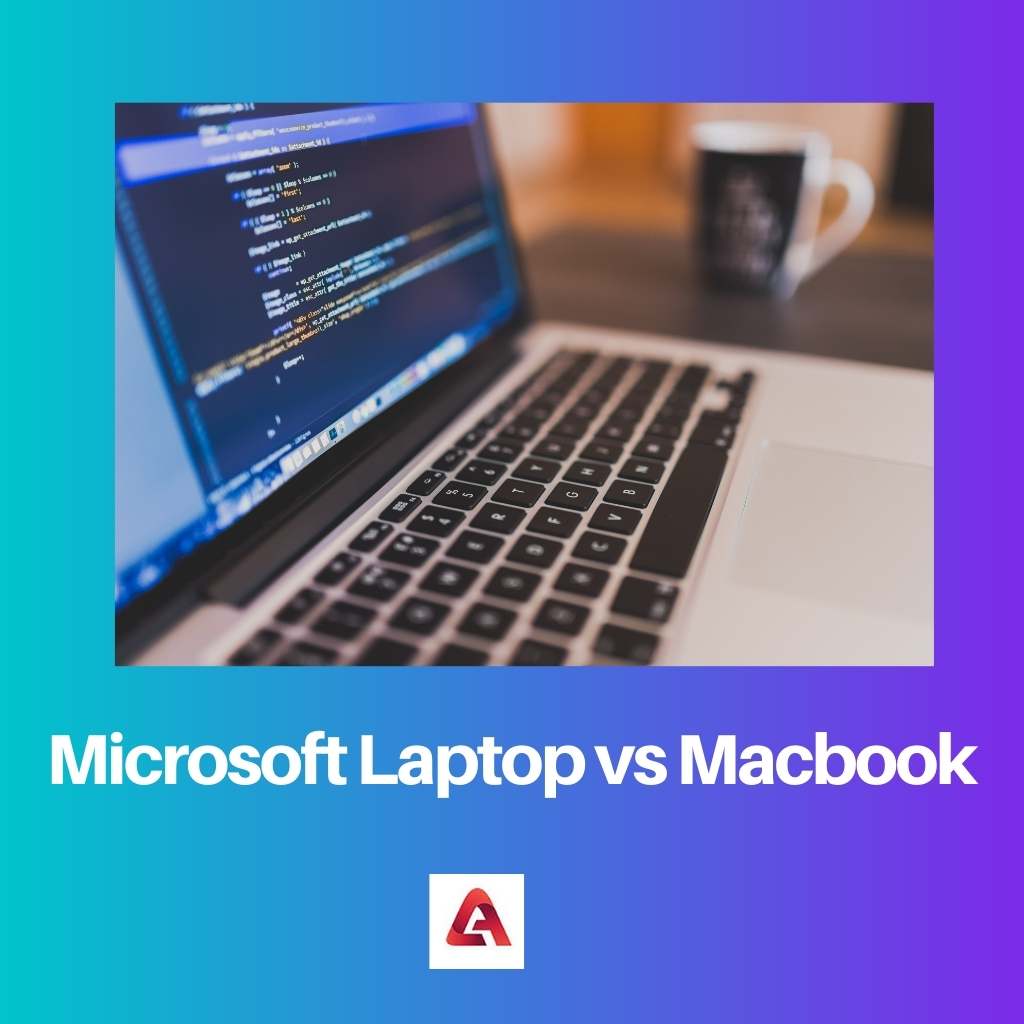 Microsoft Laptop vs Macbook