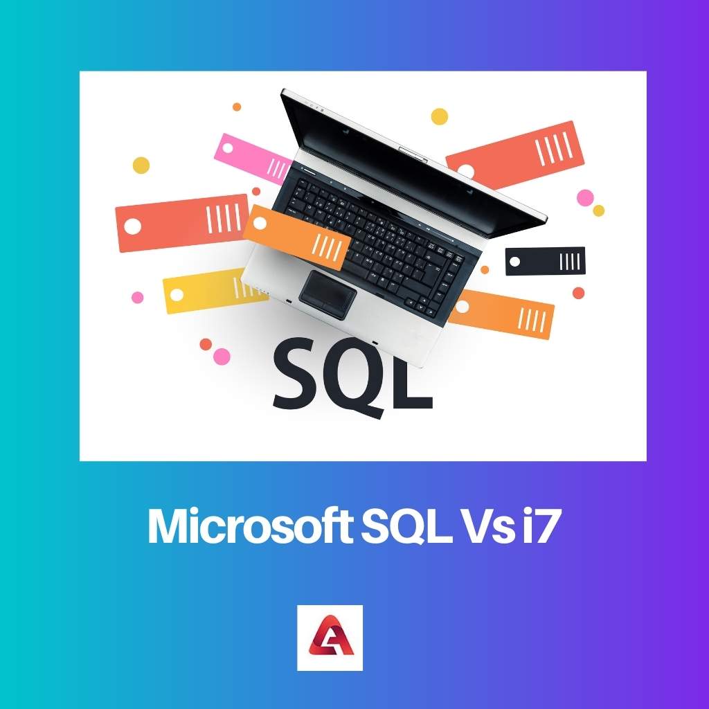 Microsoft SQL Vs i7
