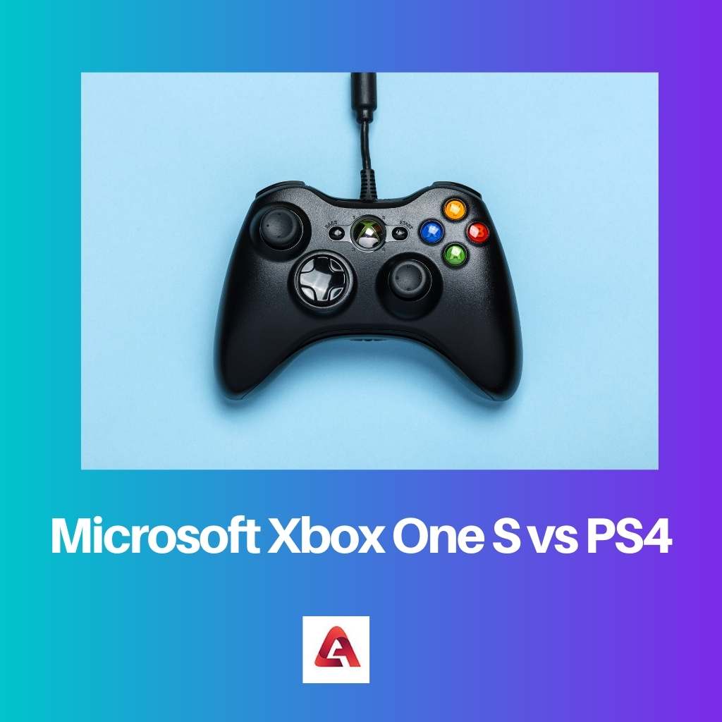 Microsoft Xbox One S vs PS4