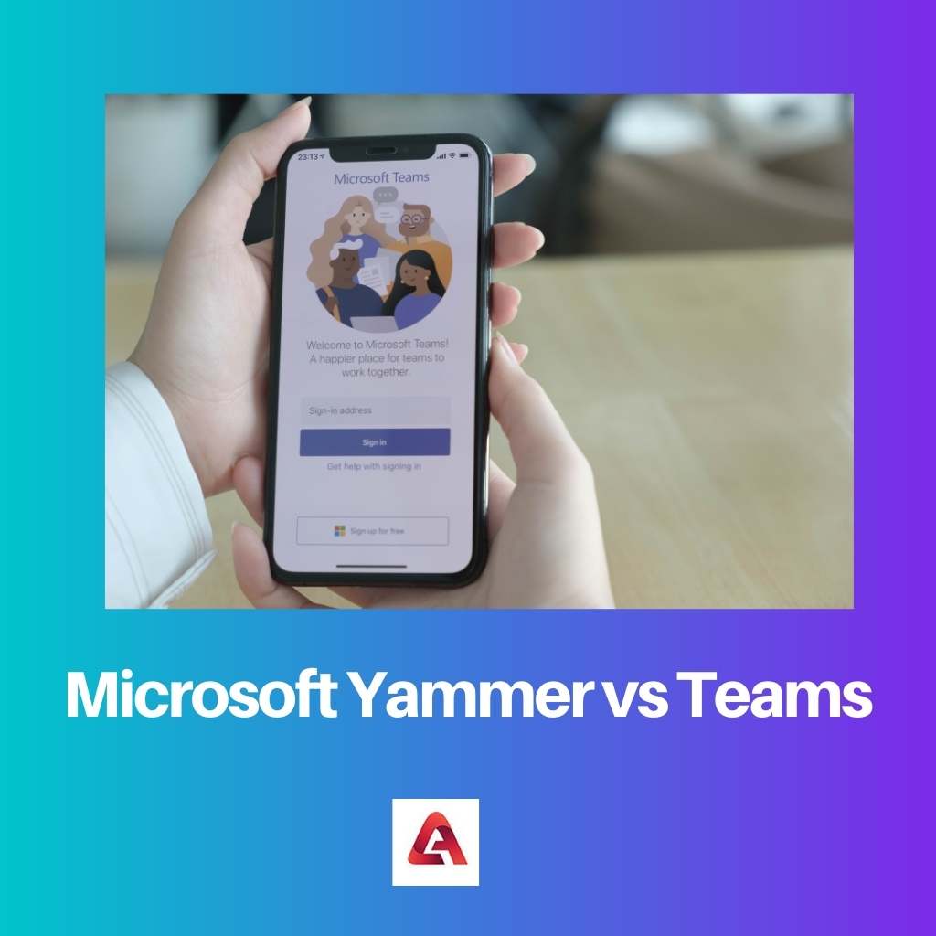 Microsoft Yammer vs Teams