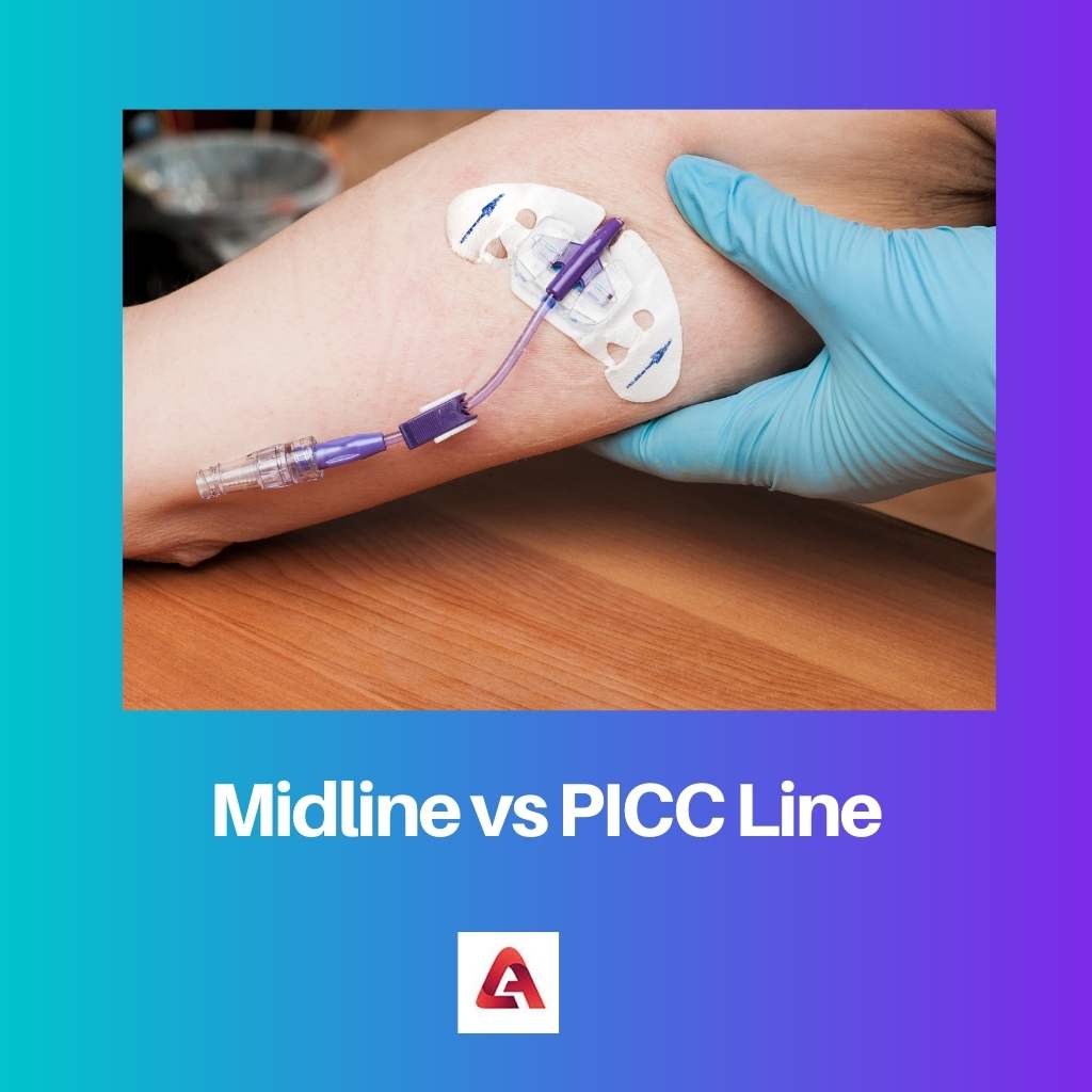 Midline vs PICC Line