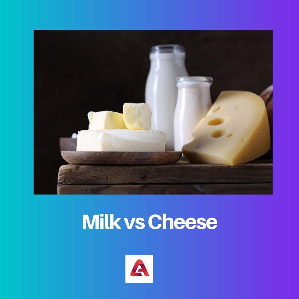 Milk vs Cheese
