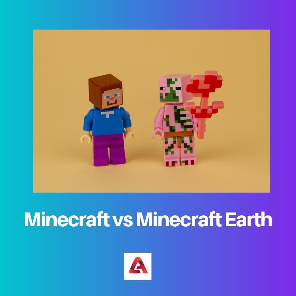 Minecraft vs Minecraft Earth