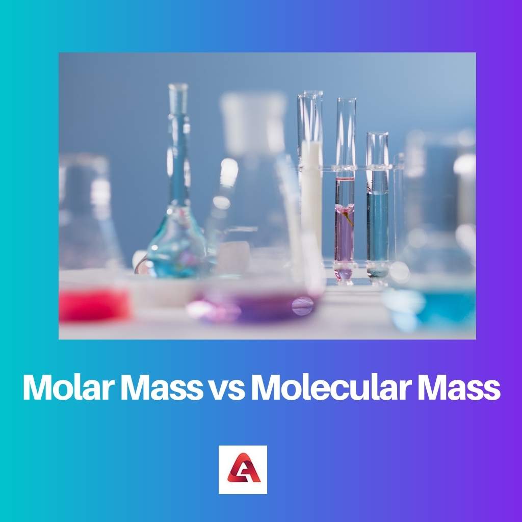 Molar Mass vs Molecular Mass