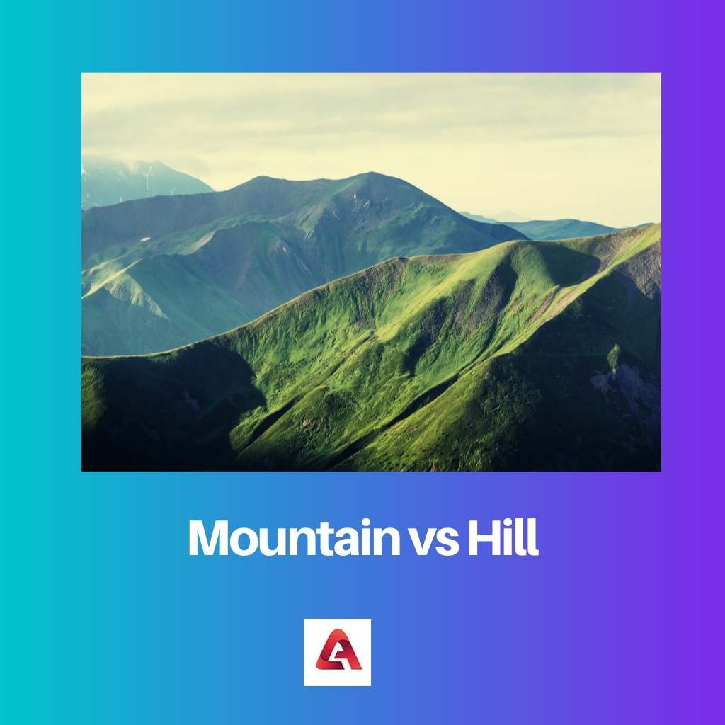 Mountain vs Hill