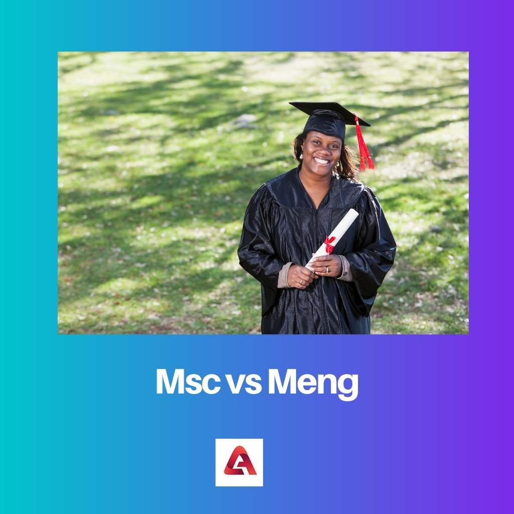 Msc vs Meng
