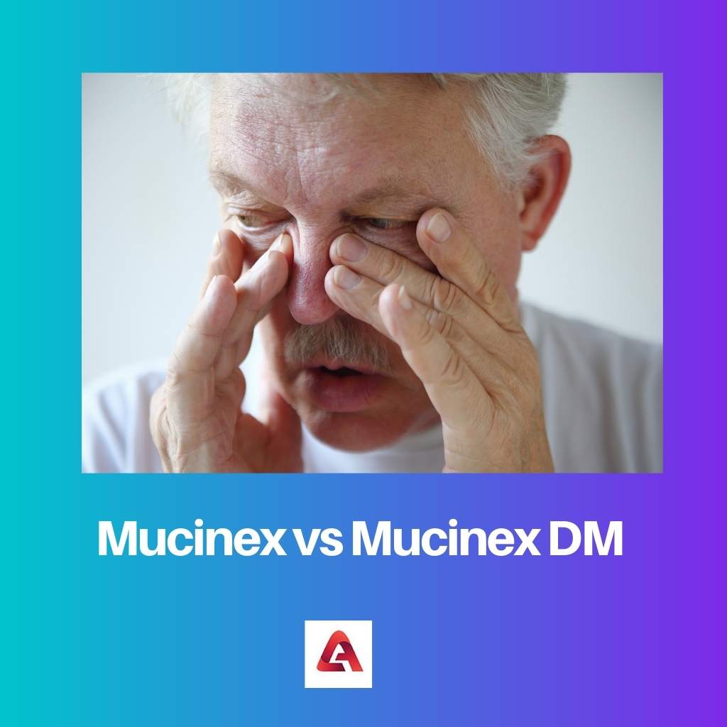 Mucinex vs Mucinex DM