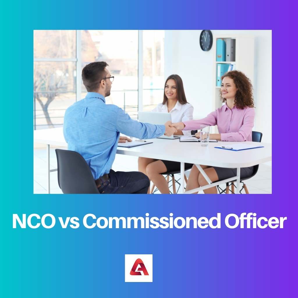 NCO vs Commissioned Officer