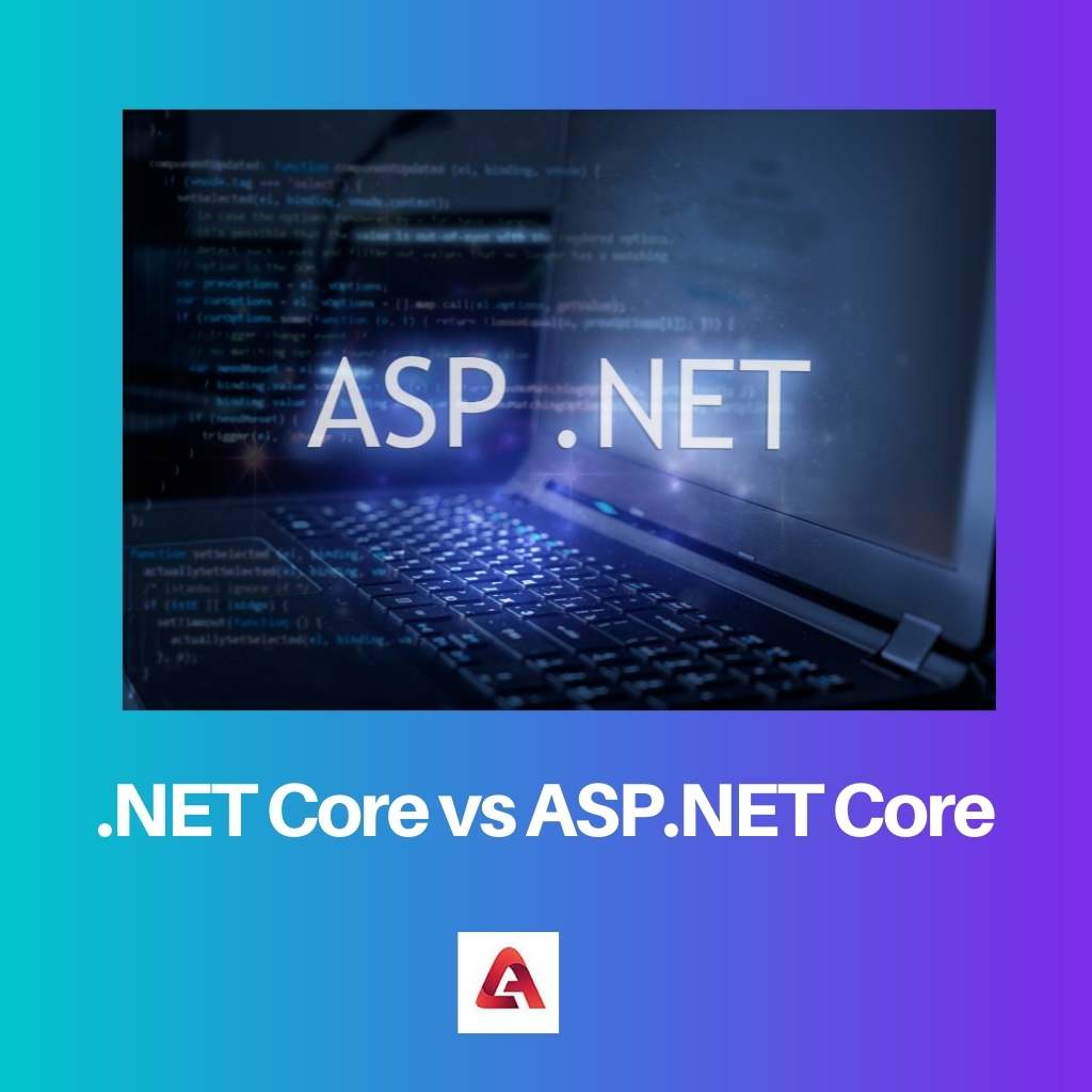 NET Core vs ASP.NET Core