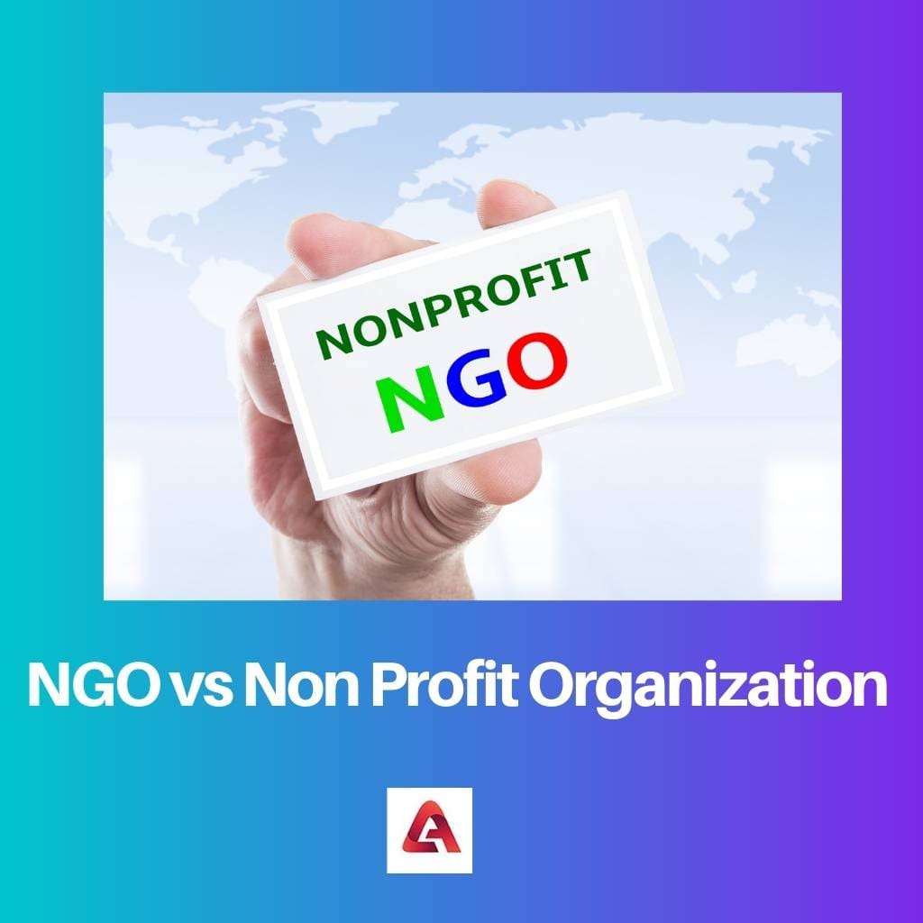 NGO vs Non Profit Organization