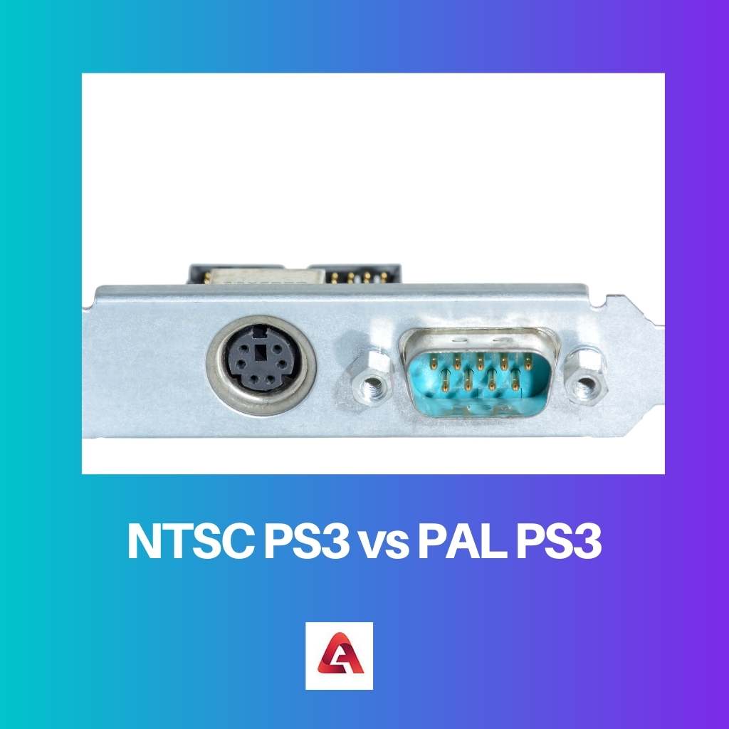 NTSC PS3 vs PAL PS3