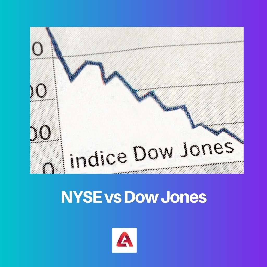 NYSE vs Dow Jones
