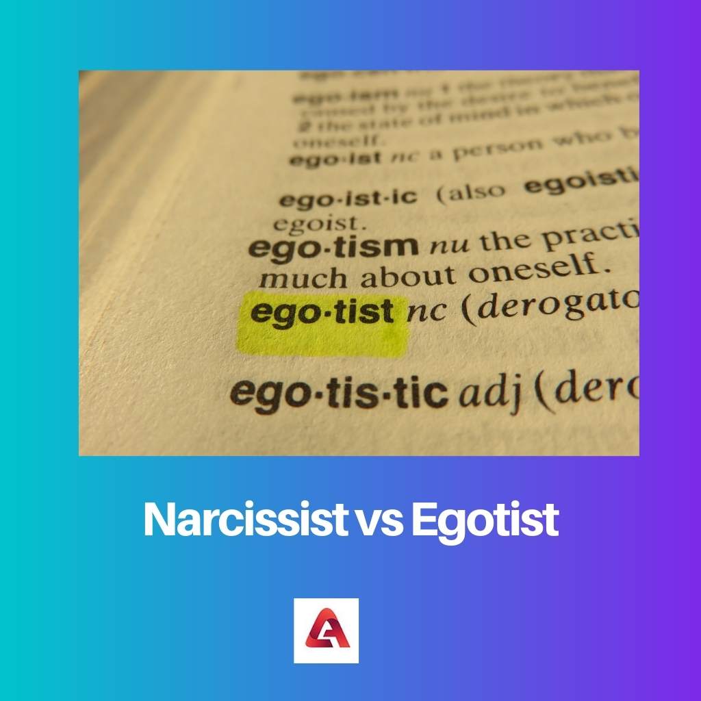 Narcissist vs Egotist