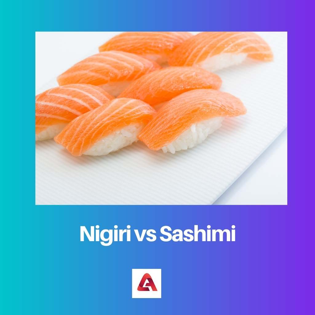 Nigiri vs Sashimi