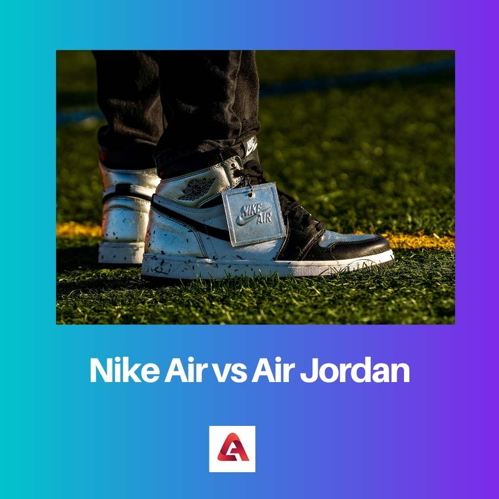 Nike Air vs Air Jordan