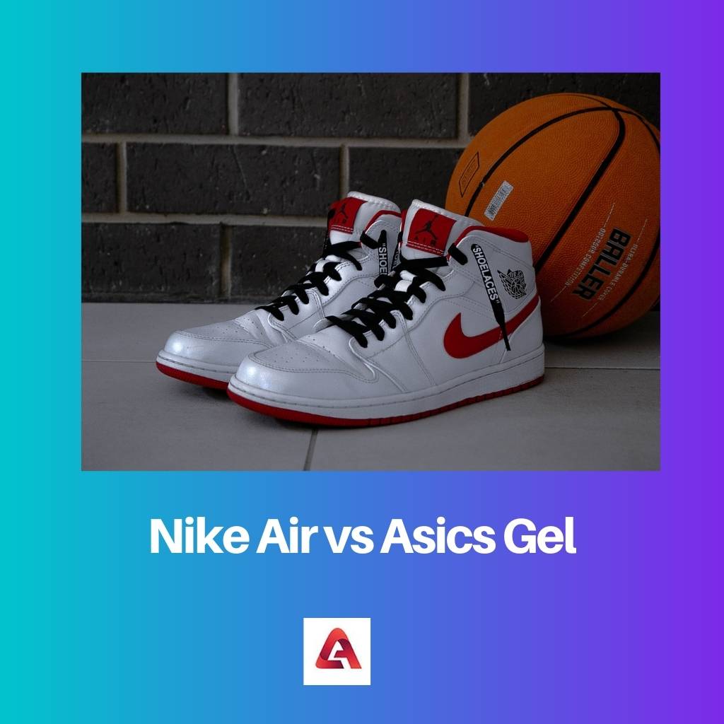 Nike Air vs Asics Gel