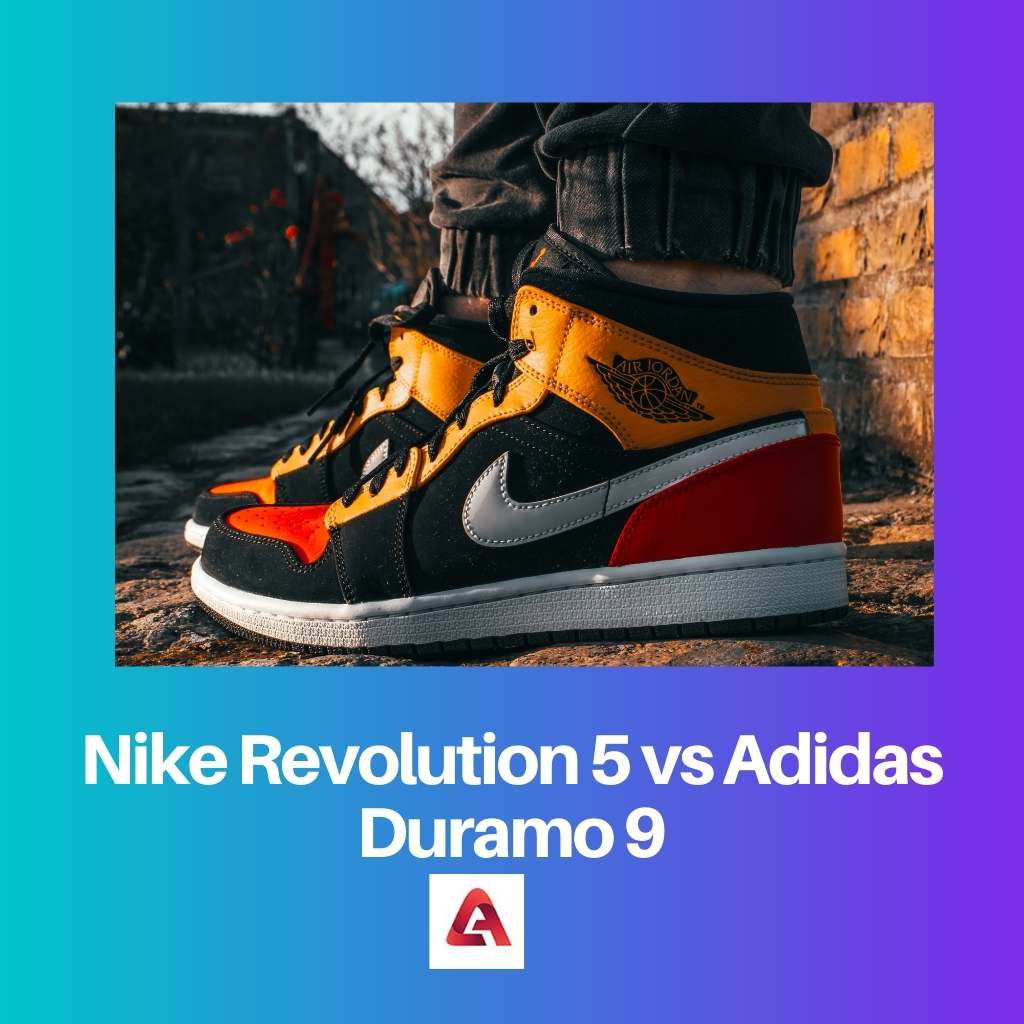 Nike Revolution 5 vs Adidas Duramo 9