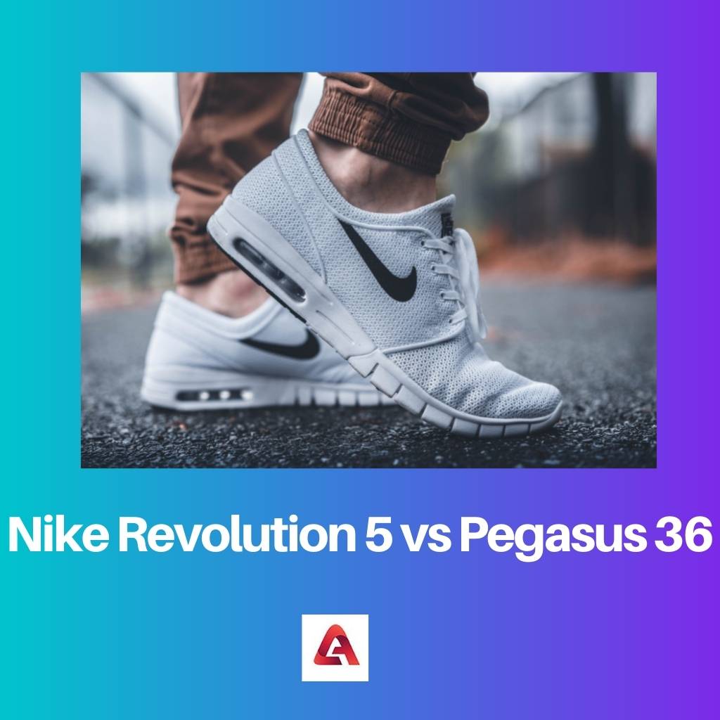 Nike Revolution 5 vs Pegasus 36