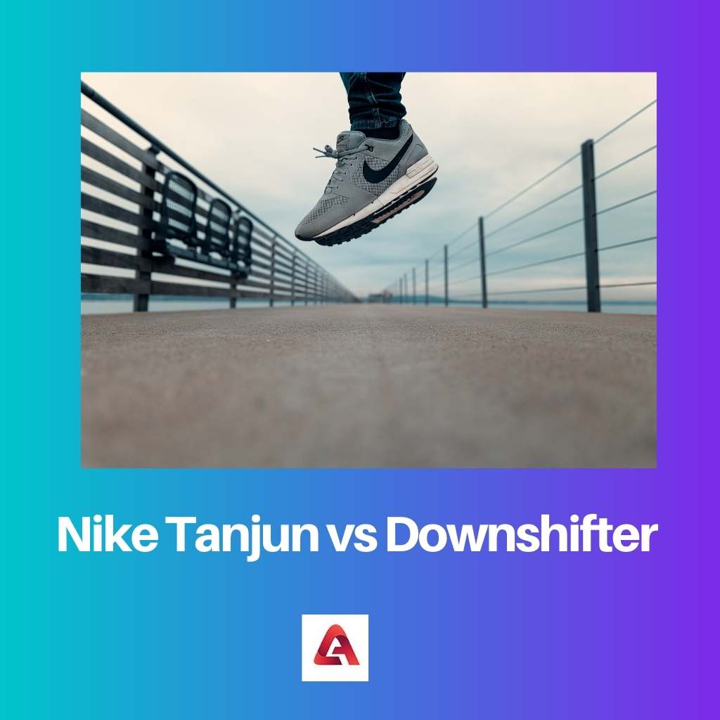 Nike Tanjun vs Downshifter
