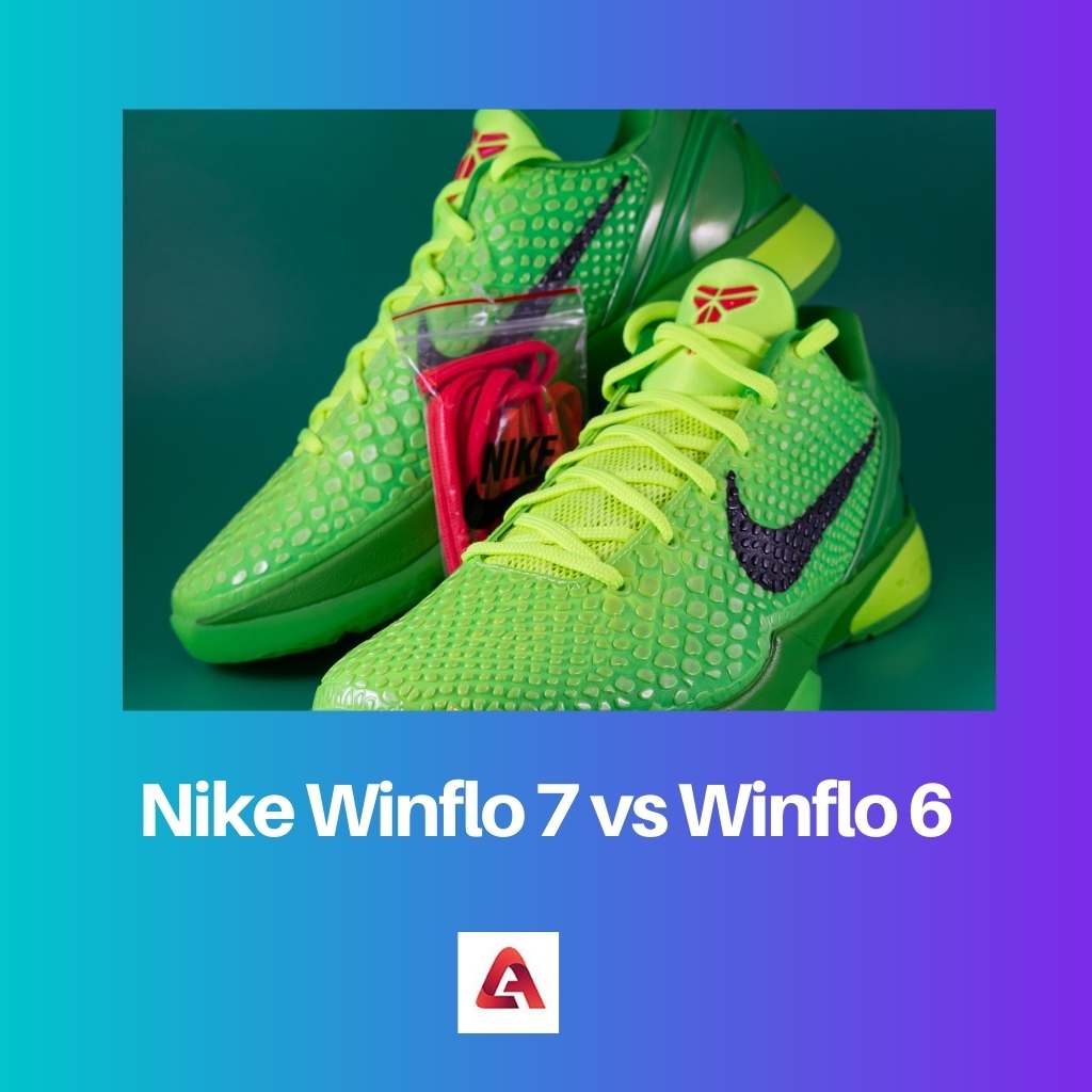 Nike Winflo 7 vs Winflo 6