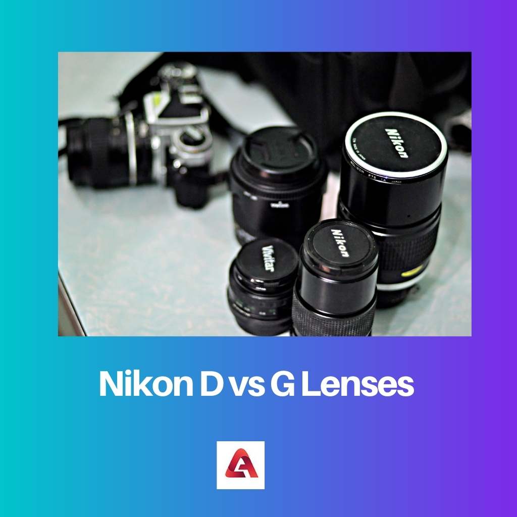 Nikon D vs G Lenses