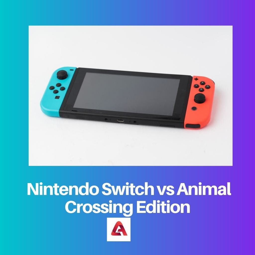 Nintendo Switch vs Animal Crossing Edition
