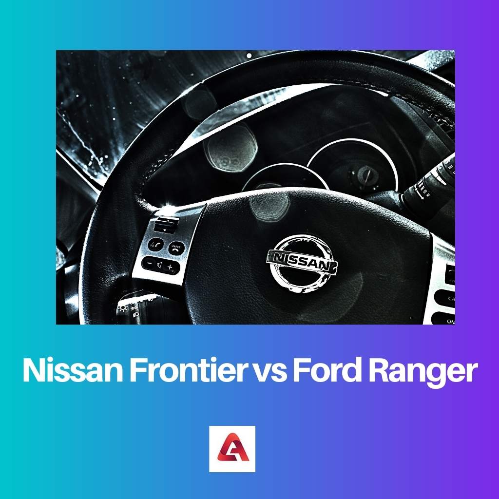 Nissan Frontier vs Ford Ranger