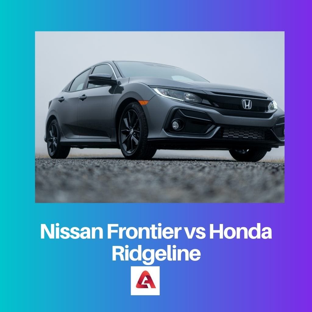 Nissan Frontier vs Honda Ridgeline